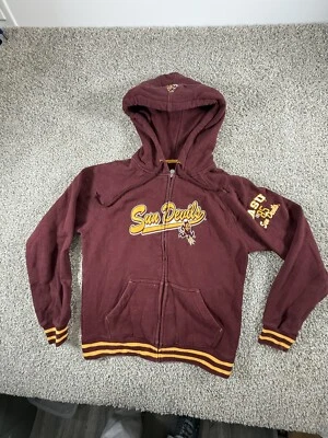 Arizona State Sun Devils Sweater Hoodie Womens Size M Champion Full Zip NCAA - Image 1 of 4