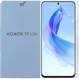 Honor 90 Lite 5G Titanio Plateado 256GB + 8GB Doble SIM Desbloqueado GSM NUEVO - Imagen 1 de 5