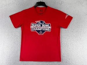 Super Bowl LI Shirt Youth Extra Large Red Short Sleeve Polyester Blend - Picture 1 of 14