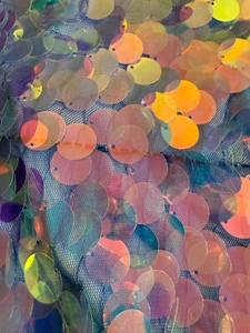 Sequin Mermaid Style Arch Cover Birthday Party Ocean Baby Shower 65" x 29" - Picture 1 of 6