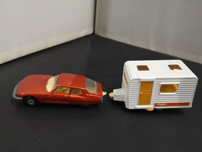 M832-MATCHBOX SUPERFAST CITROEN S.M WITH CARAVAN - Image 1 of 3
