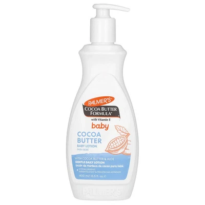 Baby, Cocoa Butter Formula® con vitamina E, loción para bebés de manteca de cacao, 13,5 fl oz Foto 1 de 2