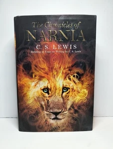 The Chronicles of Narnia C.S. Lewis Hardcover w/ Essay on Writing - Picture 1 of 6