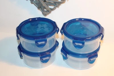 4 Lock und Lock LocknLock Vorratsdosen SET    RUND    300  ml HPL 932 - Bild 1 von 2
