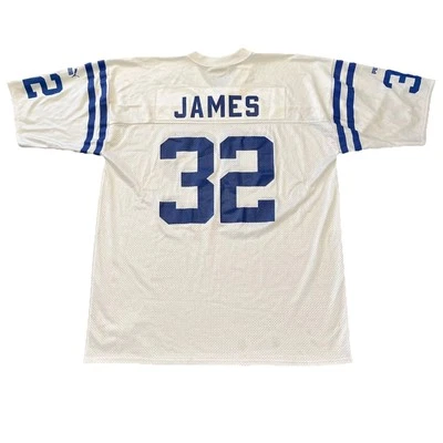 Мужская белая винтажная футболка Indianapolis Colts размер XL James - Изображение 1 из 4