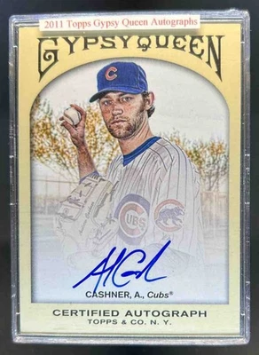 2011 Topps Gypsy Queen Andrew Cashner Auto Rookie RC #GQA-AC Cubs - Image 1 of 2