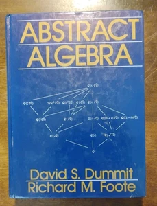 Abstract Algebra, 1st Edition by Dummit, David S., Foote, Richard M. - Picture 1 of 2