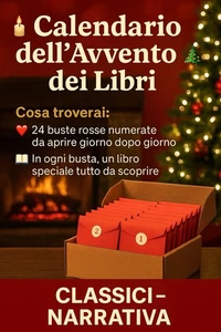 🎄 Calendario dell’Avvento dei Libri 📚 24 Buste libri Classici Narratvia - Imagen 1 de 1
