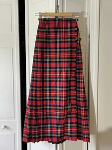 Vintage Wollmischung Kilt Rock England Lord & Taylor XS - Bild 1 von 9