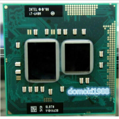 Intel Core i7-620M I7-640M PGA988 Socket G1 Mobile CPU - Image 1 of 4