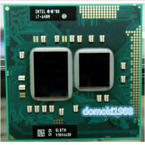Intel Core i7-620M I7-640M PGA988 Socket G1 Mobile CPU - Image 1 of 4