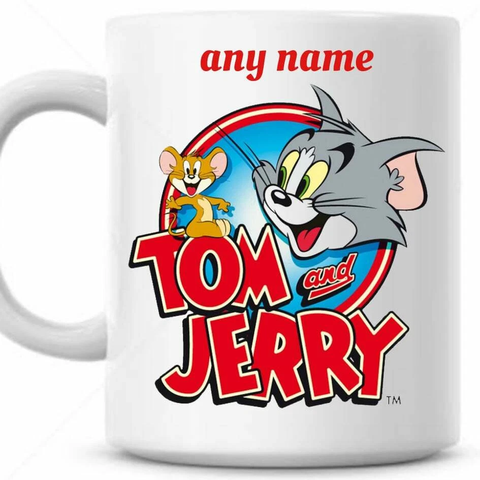 THE ONE STOP MUG SHOP **NEW 2022 COLLECTION **Pensonalised TOM AND JERRY Gift Mug