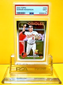 Gunnar Henderson PSA 9 ! 2024 Topps Series 2 ! - Picture 1 of 2