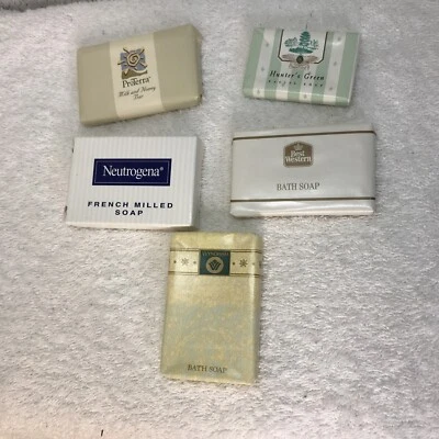 Travel Size Bath Soap Bars Bath Soap Milk & Honey Facial Soap French Milled. - Image 1 of 2