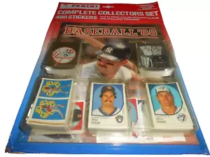 Factory Sealed 1988 Panini Complete Baseball Sticker Collectors Kit 480 Stickers - Picture 1 of 4