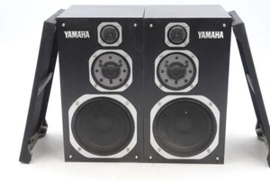 YAMAHA NS-1000MM Speaker Black Pair NS1000MM NS From Japan Used Working - Picture 1 of 3