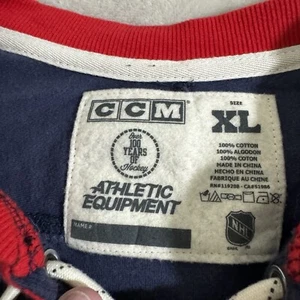 CCM Columbus Blue Jackets Pullover XL Blue - Picture 1 of 6