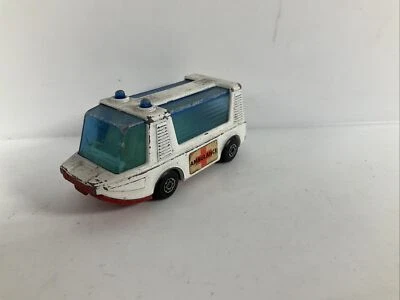 Matchbox Superfast „Stretcha Fetcha“ Krankenwagen, Weiß. 1971. Vintage. - Bild 1 von 3