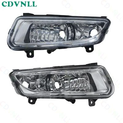 For Volkswagen Polo EU 2010-2013 Pair Front Bumper Fog Light Spot Driving Lamp - Image 1 of 4
