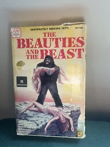 The Beauties and the Beast Desperately Seeking Yeti Rare VHS Big Box Horror Sov - Picture 1 of 5