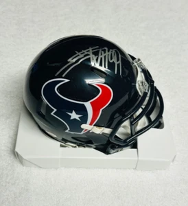JJ Watt Signed Houston Texans Mini Helmet COA - Picture 1 of 5