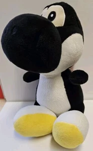 NINTEDO BLACK YOSHI 13" PLUSH TOY 2003 - MARIO PARTY HUDSON SOFT - Picture 1 of 8