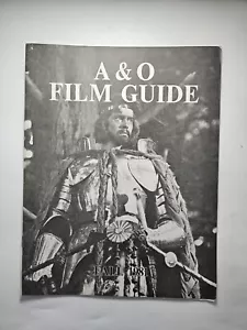 Vintage A&O Film Guide Fall 1981 - Picture 1 of 4