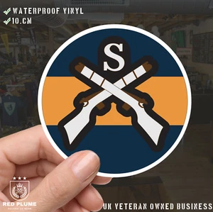 Princess of Wales's Royal Regiment (PWRR) Sniper Qualification Sticker - Picture 1 of 4