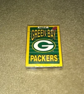 1996 Vintage NFC Green Bay Packers NFL Football Team Playing Cards Sealed New - Picture 1 of 4
