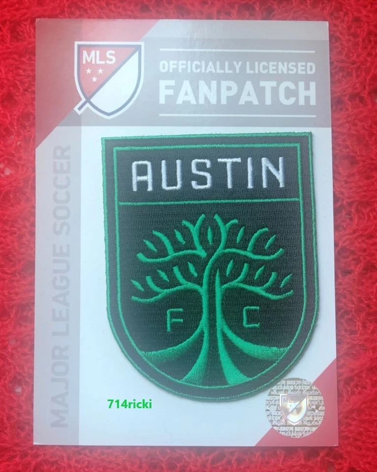 Official MLS Austin FC Football Club Logo Collectible Patch - Image 1 of 1