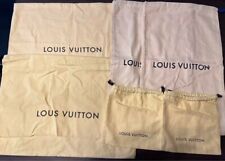 Auth Louis Vuitton  Drawstring & Fold Over Dust Bag Assortment  Set 5 Pcs