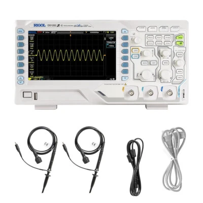 RIGOL DS1202ZE 200MHz 2 Channel Digital Oscilloscope Digital Waveform 7 Inch lcd - Image 1 of 4