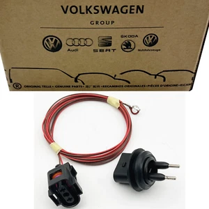 Original VW Waschwasserstand Sensor + Kabelstecker Für Golf Jetta Passat Audi A3 - Picture 1 of 6