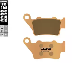 GALFER Pastillas De Freno Sinterizadas Para CFMOTO SR 250 300 - Imagen 1 de 7