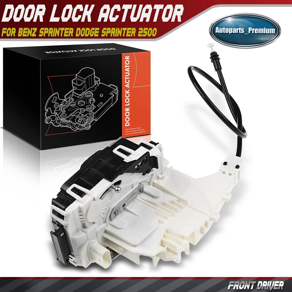 Front Left Door Lock Actuator for Dodge Sprinter 2500 3500 07-10 Mercedes-Benz - Image 1 of 4