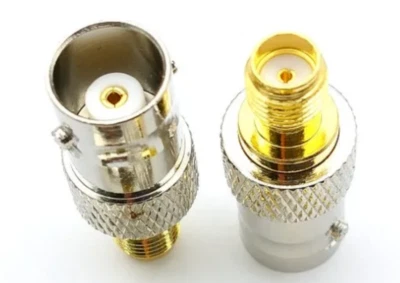 1x SMA Female to BNC Female adapter convertor connector - Image 1 of 2