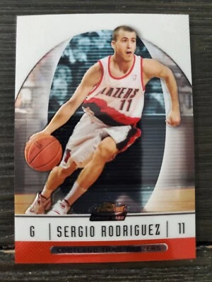 2007 TOPPS FINEST ROOKIE NBA #53 SEAGIO RODRIGUEZ PORTLAND TRAIL BLAZERS 3 - Image 1 of 2
