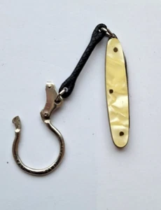Piccolo portachiavi coltellino pieghevole solo lama 4,5 cm chiuso - Imagen 1 de 4