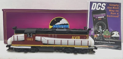 MTH PREMIER O-GAUGE 20-21517-1 EMD GP9 DIESEL ALLEGHENY VALLEY RAILROAD AVR 1803 - Image 1 of 4
