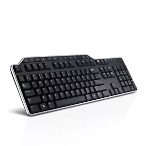 Dell KB522-Black Multimedia Wired Keyboard with USB Interface, Mute, - Picture 1 of 4