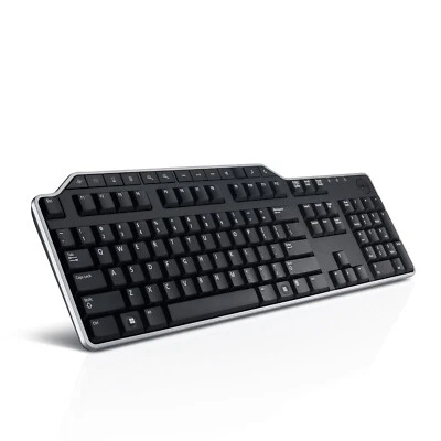 Dell KB522-Black Multimedia Wired Keyboard with USB Interface, Mute, - Image 1 of 4