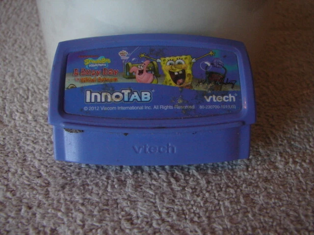 InnoTab VTech Busy Day in Bikini Bottom. SpongeBob 7-9yrs Educational  - Image 1 of 1