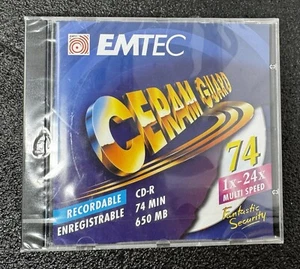 BASF By Emtec CD-R Master Placcato Ceramica 74 min - 650 MB - Confezione da 6 REGISTRABILI - Foto 1 di 4