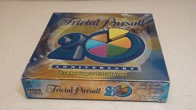 Trivial Pursuit 20th Anniversary Edition Board Game 2004 Complete - Image 1 of 2