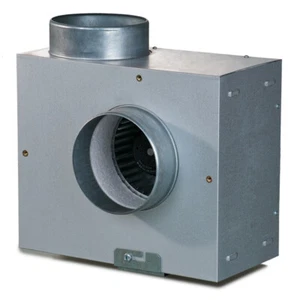 aspiratore cassonato insonorizzato estrazione aria fumi odori 100 125 150 mm - Afbeelding 1 van 5