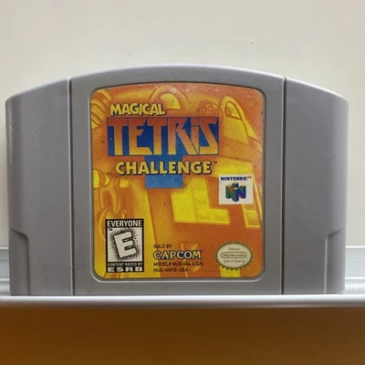 Magical Tetris Challenge - Nintendo 64 N64 game cartridge Tested 👍 Working ✅ - Image 1 of 4