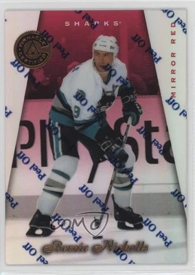 1997-98 Pinnacle Certified Mirror Red Bernie Nicholls #109 - Image 1 of 2