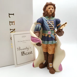 1999 Lenox Le Principesse Leggendarie Disney "La Bestia della Bella" Edizione Limitata Figurina - Foto 1 di 20