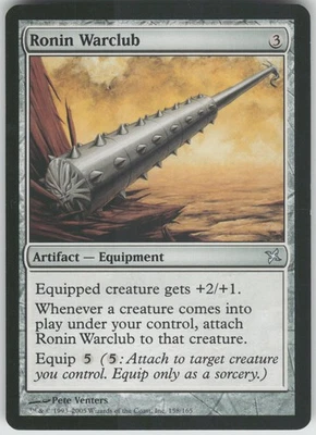 Ronin Warclub U Betrayers of Kamigawa 158 NM - Image 1 of 2