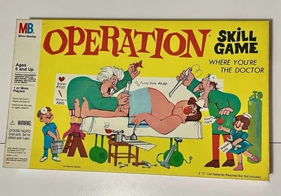 VTG 1965 Operation- Electronic Skill Board Game, Complete, Working, Great Cond - Image 1 of 4